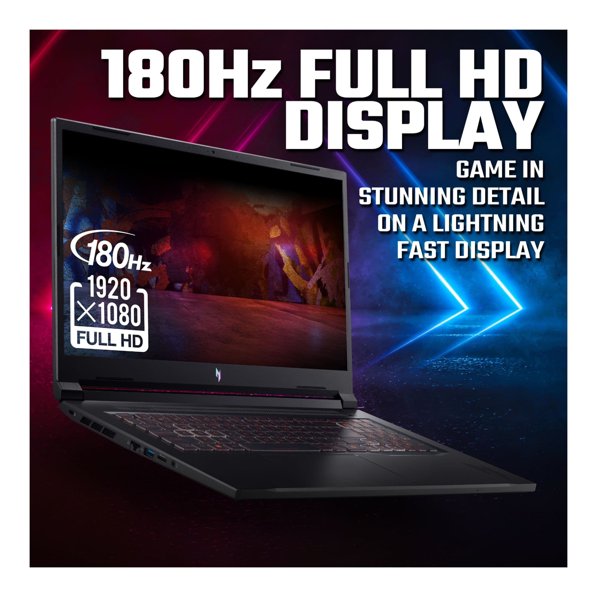 Acer Nitro V 17 AI AMD Ryzen 7 260 16GB RAM 1TB SSD RTX 5070 Graphics 17.3" Windows 11 Home Gaming Laptop