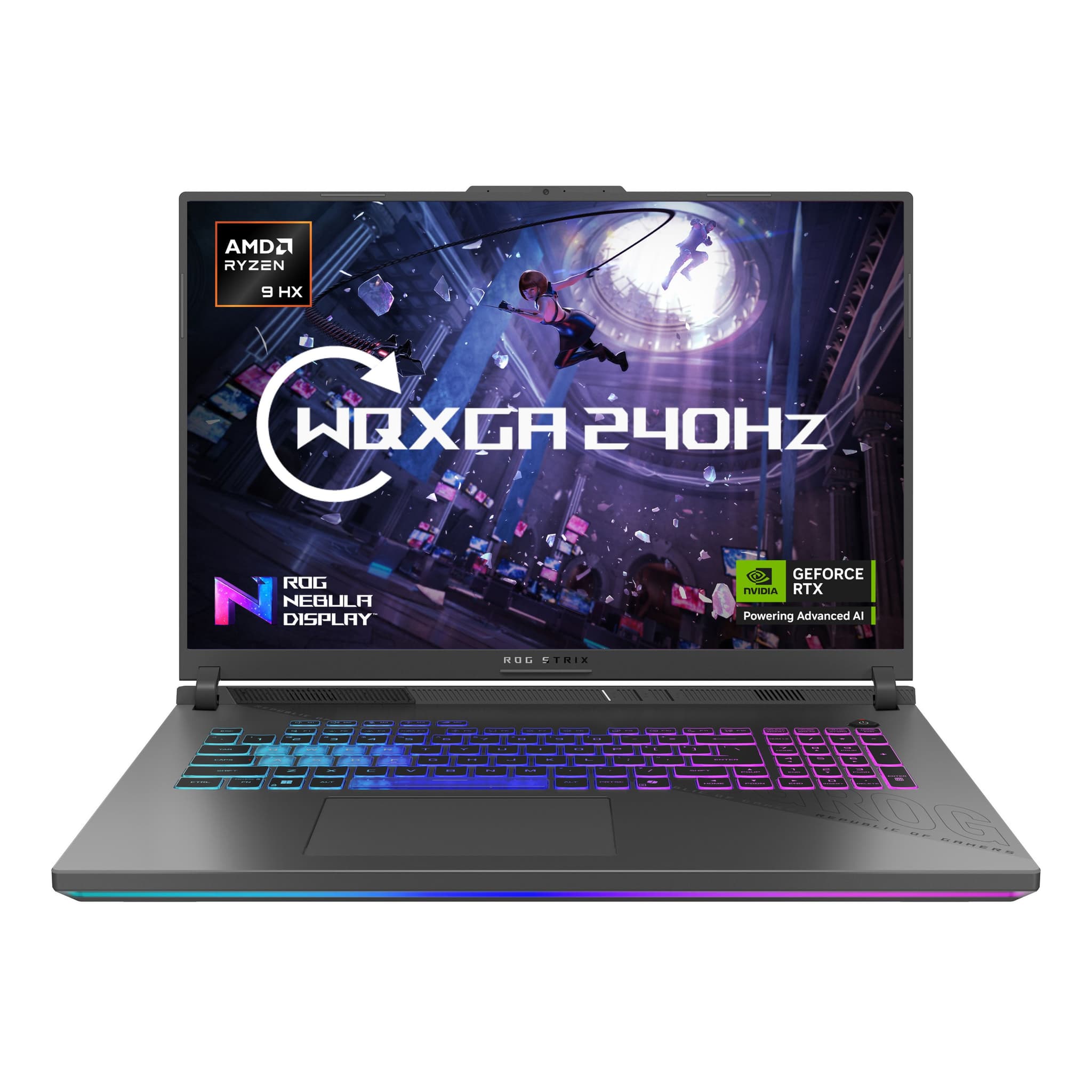 ASUS ROG Strix G16 G614FM-S5053W AMD Ryzen 9 9955HX 32GB RAM 1TB SSD GeForce RTX 5060 16" Windows 11 Home Gaming Laptop