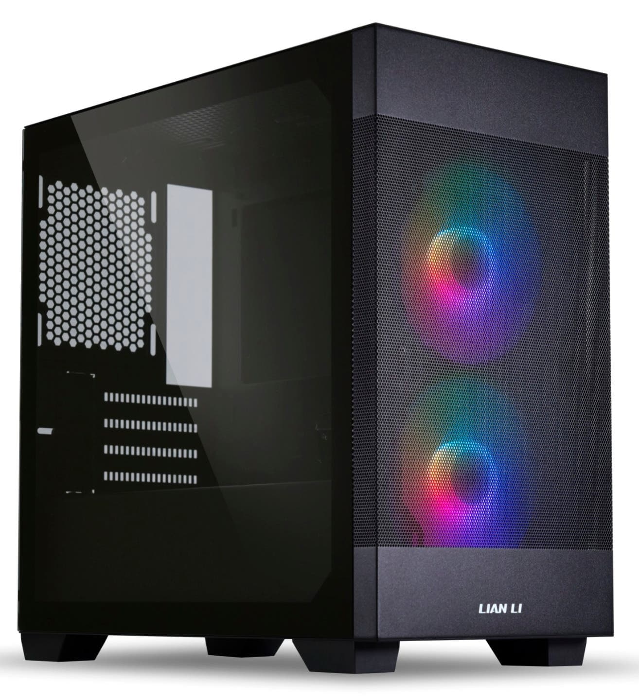 LIAN-LI Lancool 205M Mesh RGB Mini-Tower Micro-ATX PC Case - Black