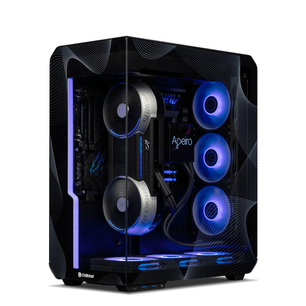 Chillblast Apeiro Gigabyte Edition Ryzen 9 9950X3D2 RTX 5090 Gaming PC
