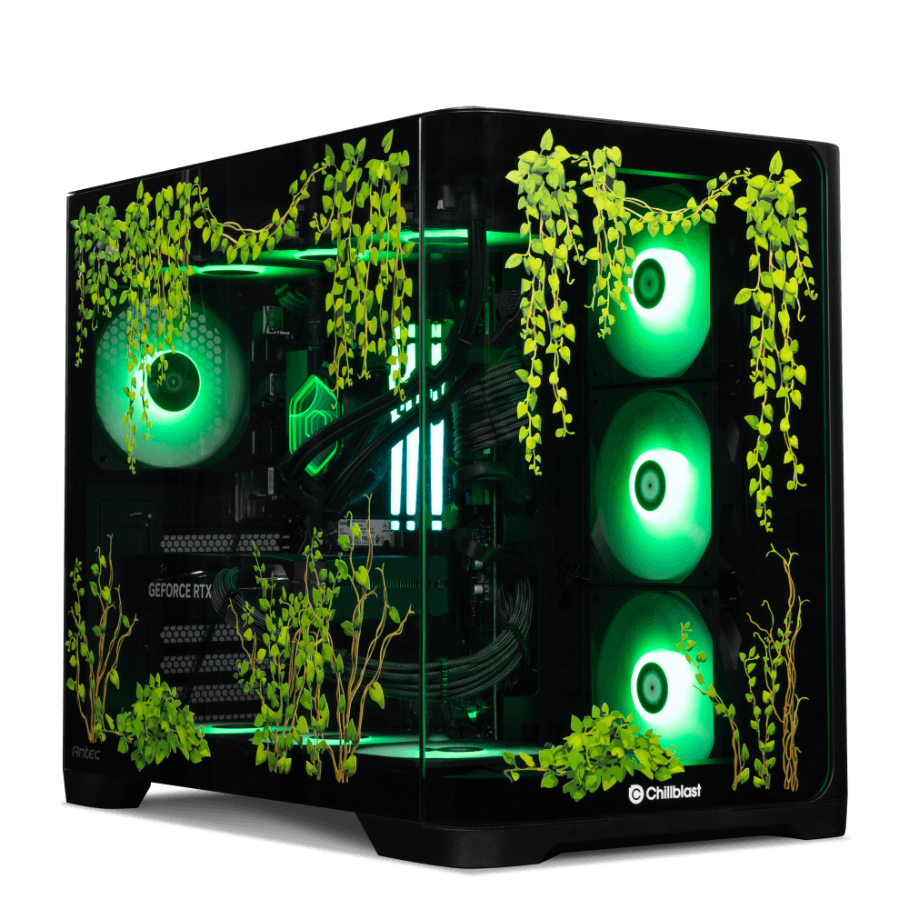 Chillblast The Lab Core Verdure Edition Ryzen 7 9800X3D RTX 5070 Gaming PC