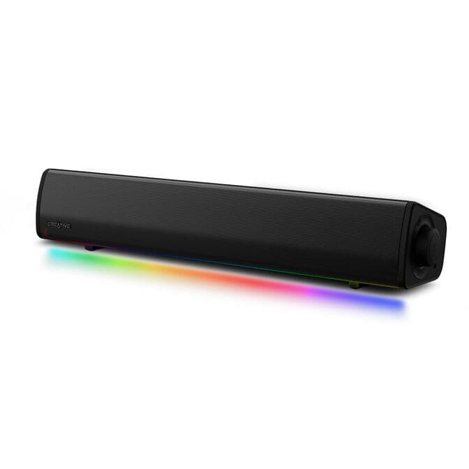 CREATIVE SoundBlaster GS3 (Black) USB/Bluetooth/3.5mm RGB Soundbar (51MF8465AA000)