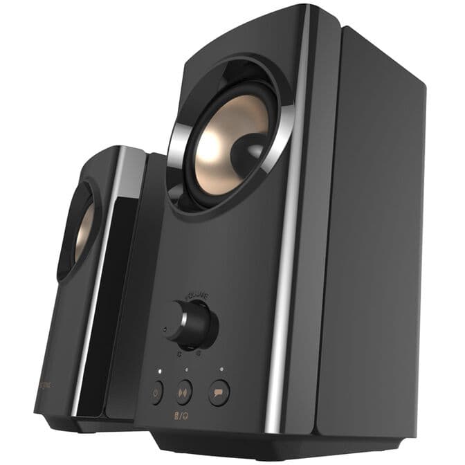 CREATIVE T60 2.0 Stereo 3.5mm/USB-C/Bluetooth Speakers (51MF1705AA001)