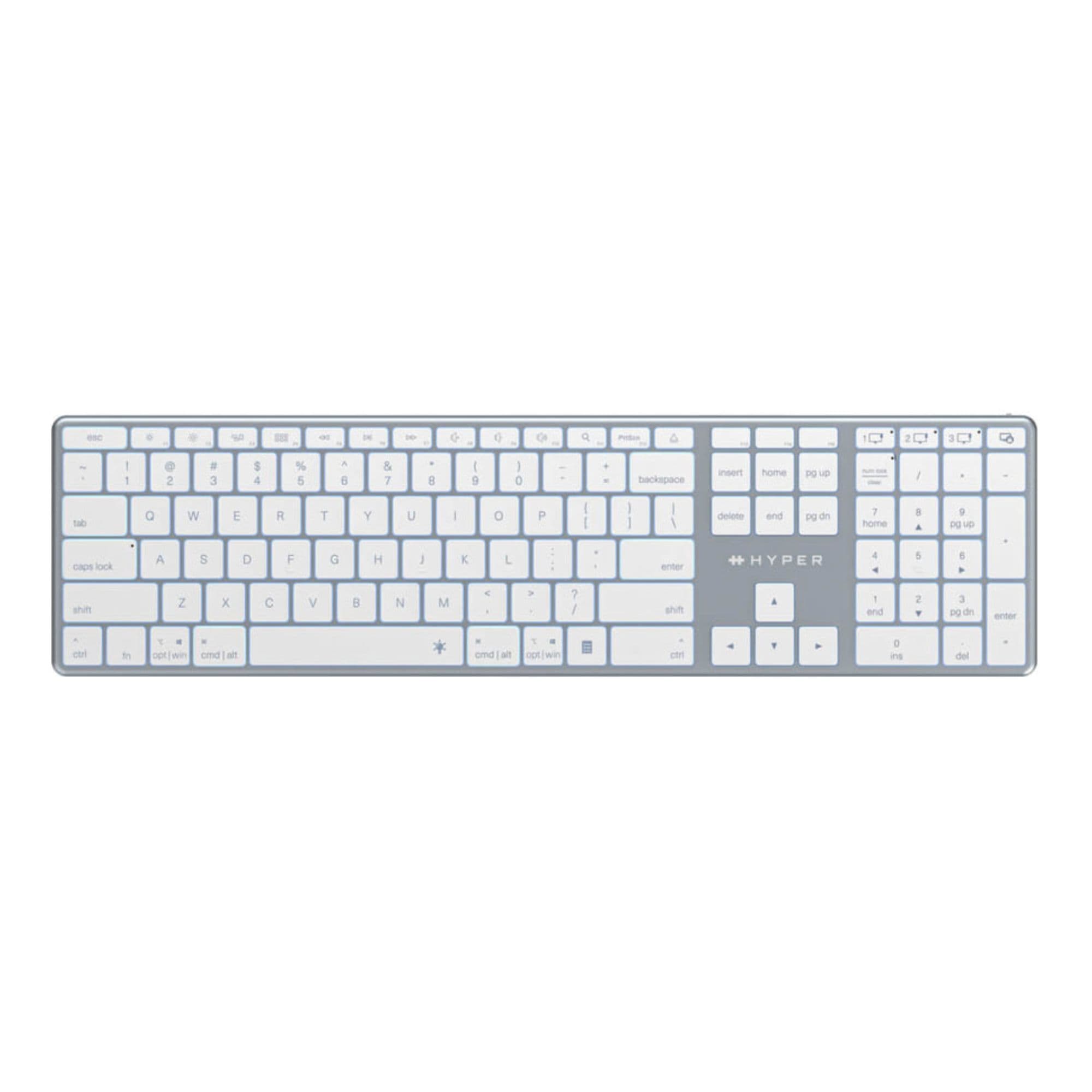 Hyper HyperSpace Full-size Wireless Keyboard - Space Grey