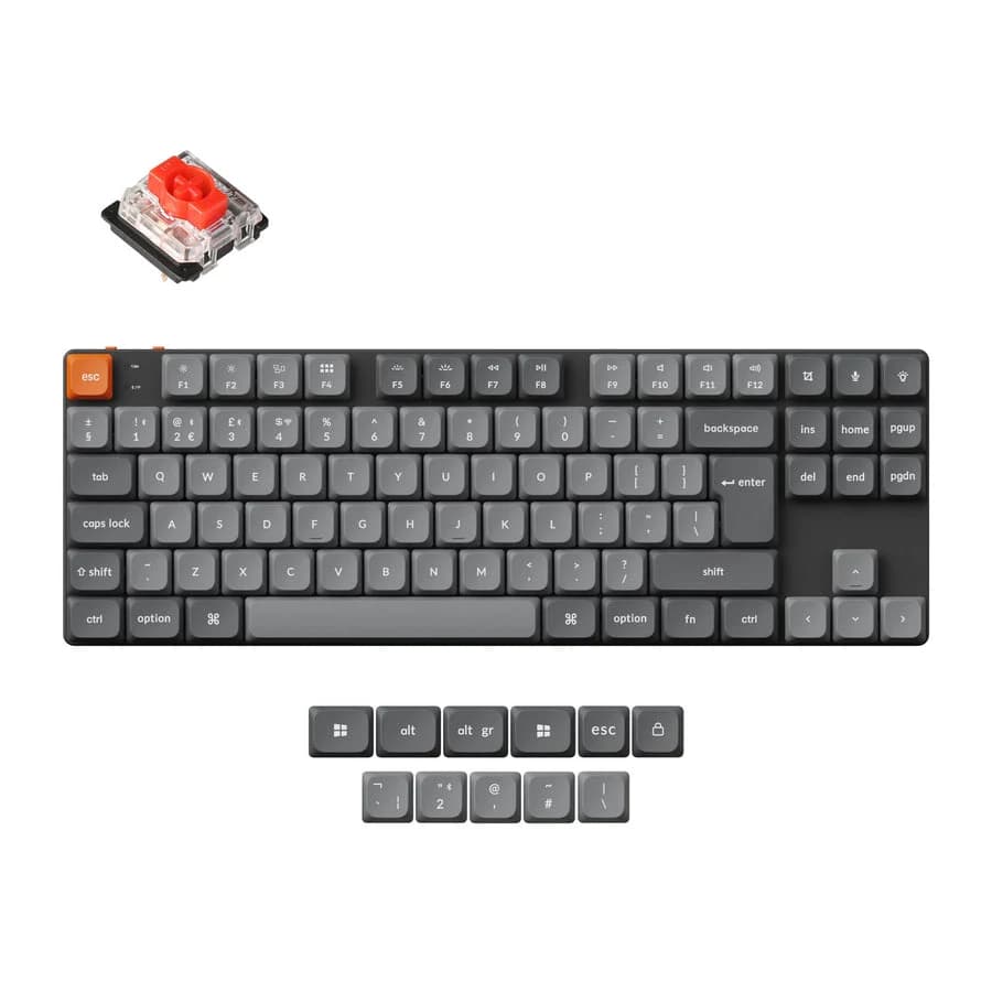 Keychron K1 Max QMK Wireless Custom Mechanical Keyboard (UK)