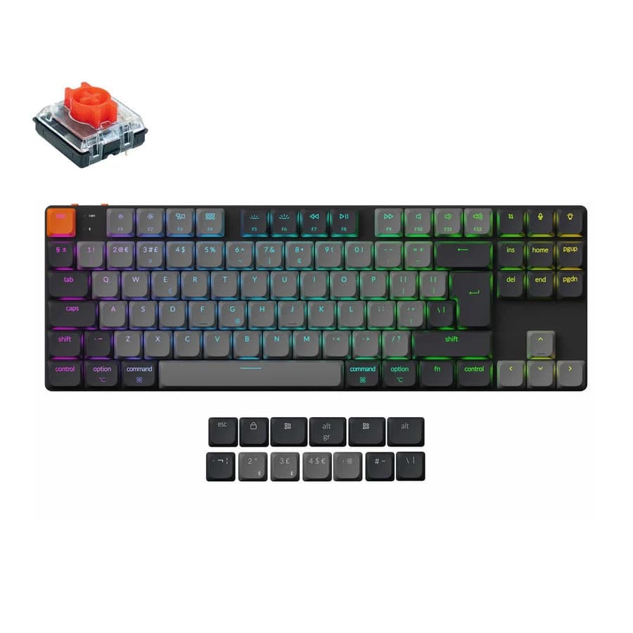 Keychron K1 QMK Wireless Mechanical Keyboard (UK)