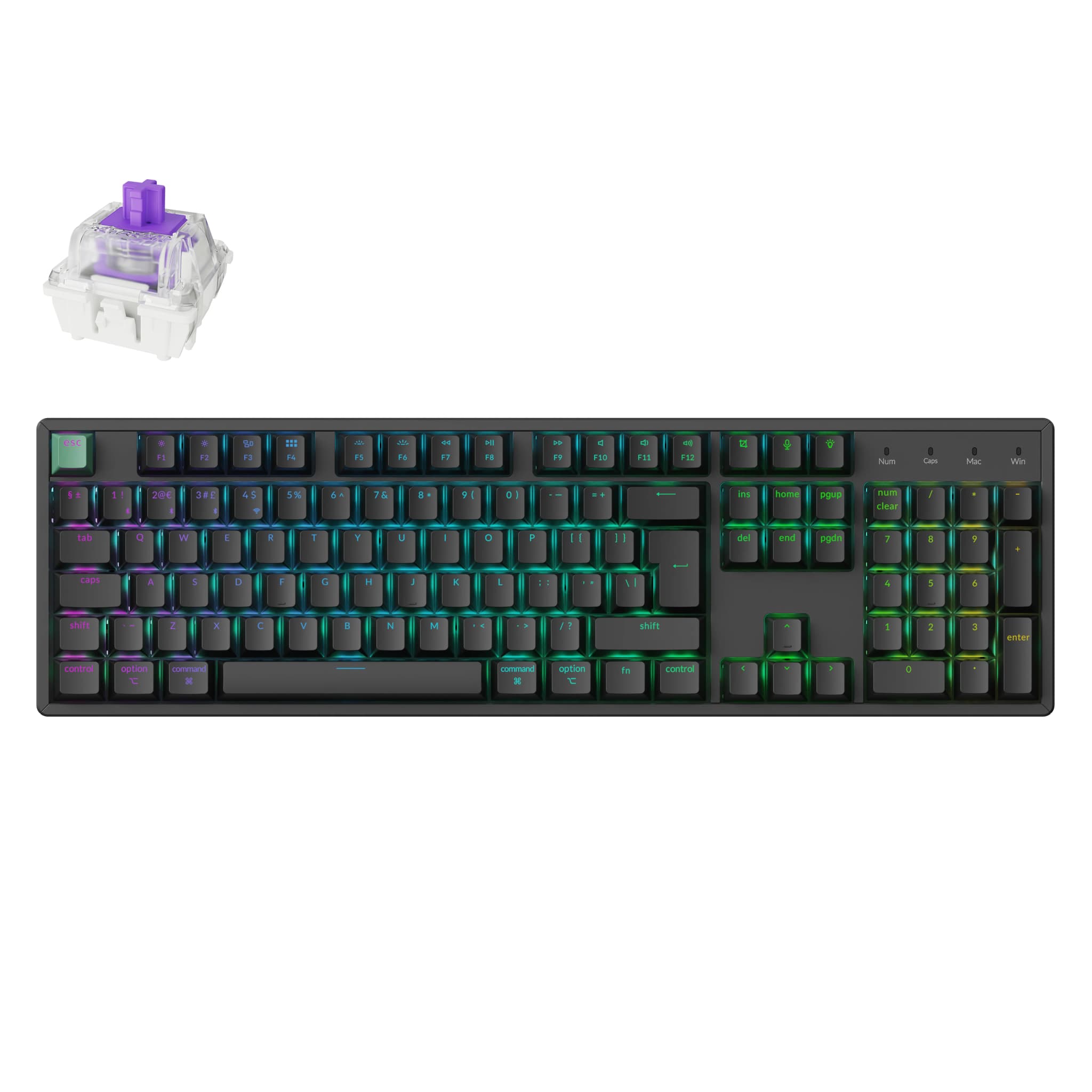 Keychron K10 HE Wireless Magnetic Switch Custom Keyboard (UK)