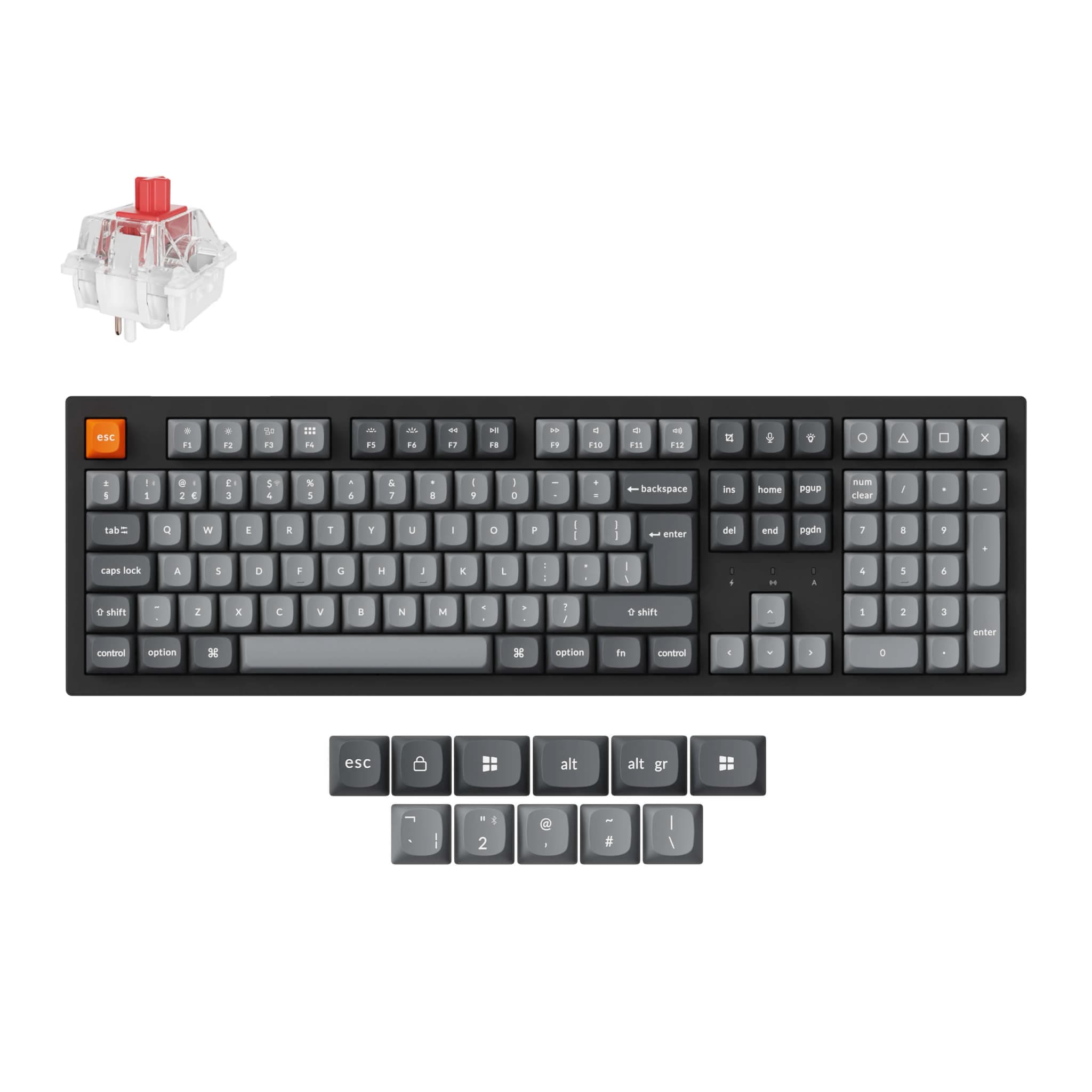 Keychron K10 Max QMK Wireless Custom Mechanical Keyboard (UK)