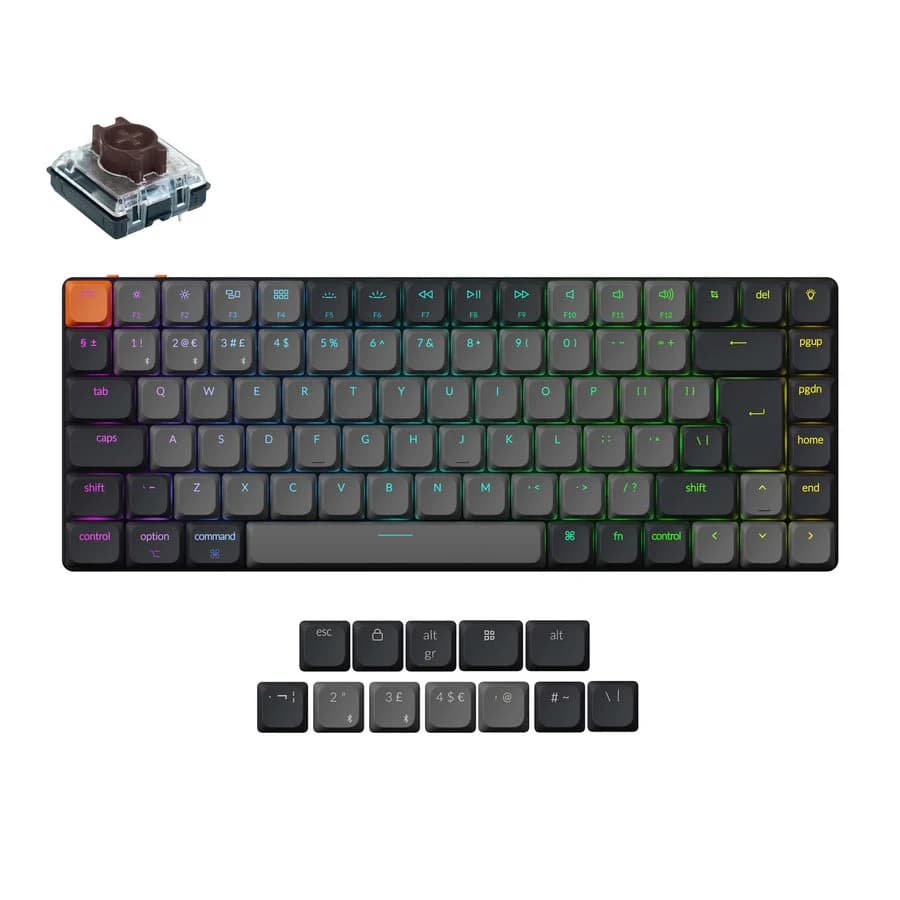 Keychron K3 QMK Wireless Mechanical Keyboard (UK)