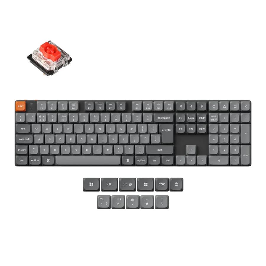 Keychron K5 Max QMK Wireless Custom Mechanical Keyboard (UK)