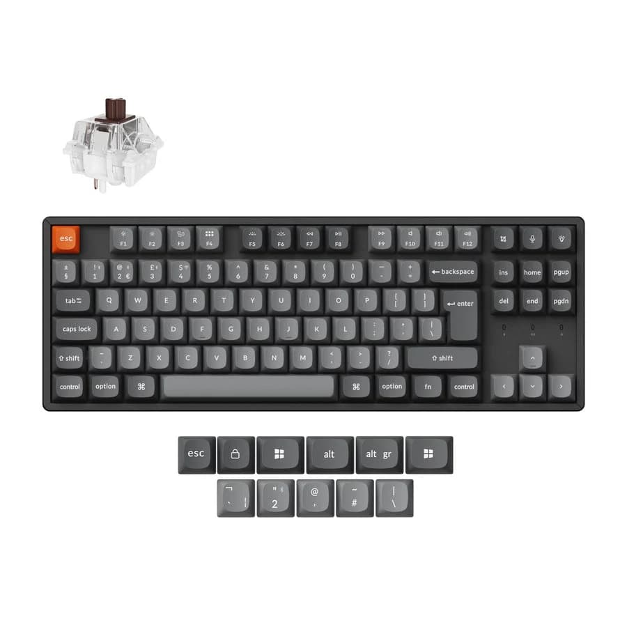 Keychron K8 Max QMK Wireless Mechanical Keyboard (UK)