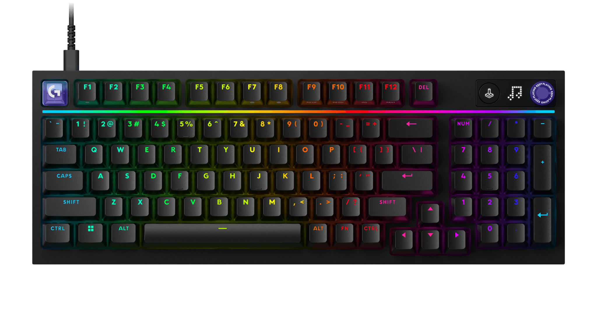 Logitech G316 X Wired Mechanical Gaming Keyboard - Black (UK)