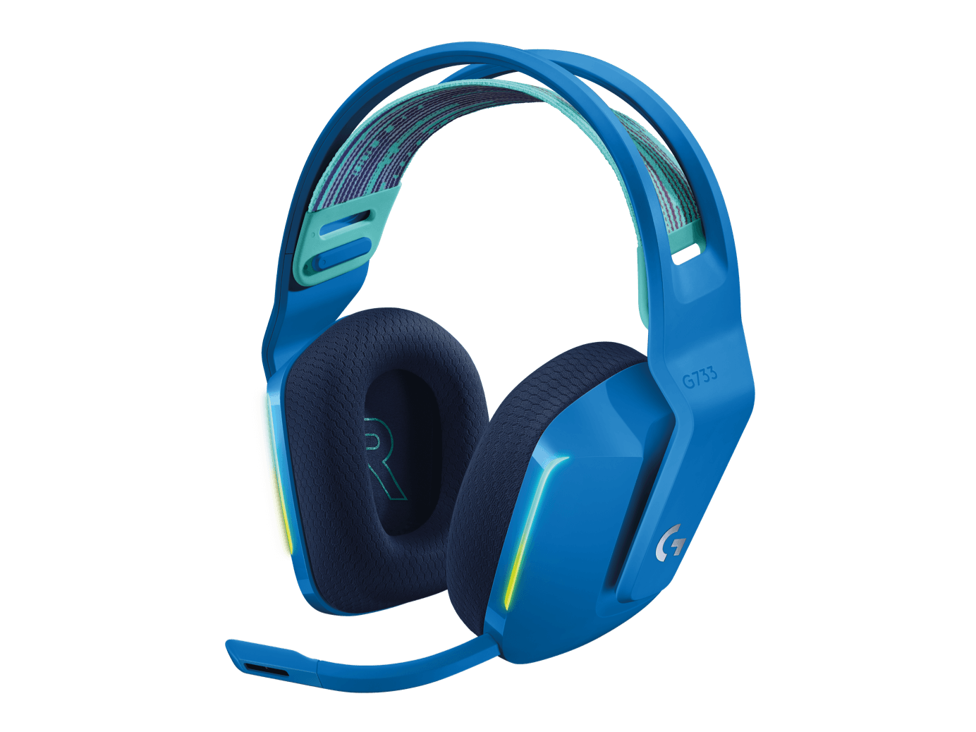Logitech G733 Wireless Gaming Headset - Blue