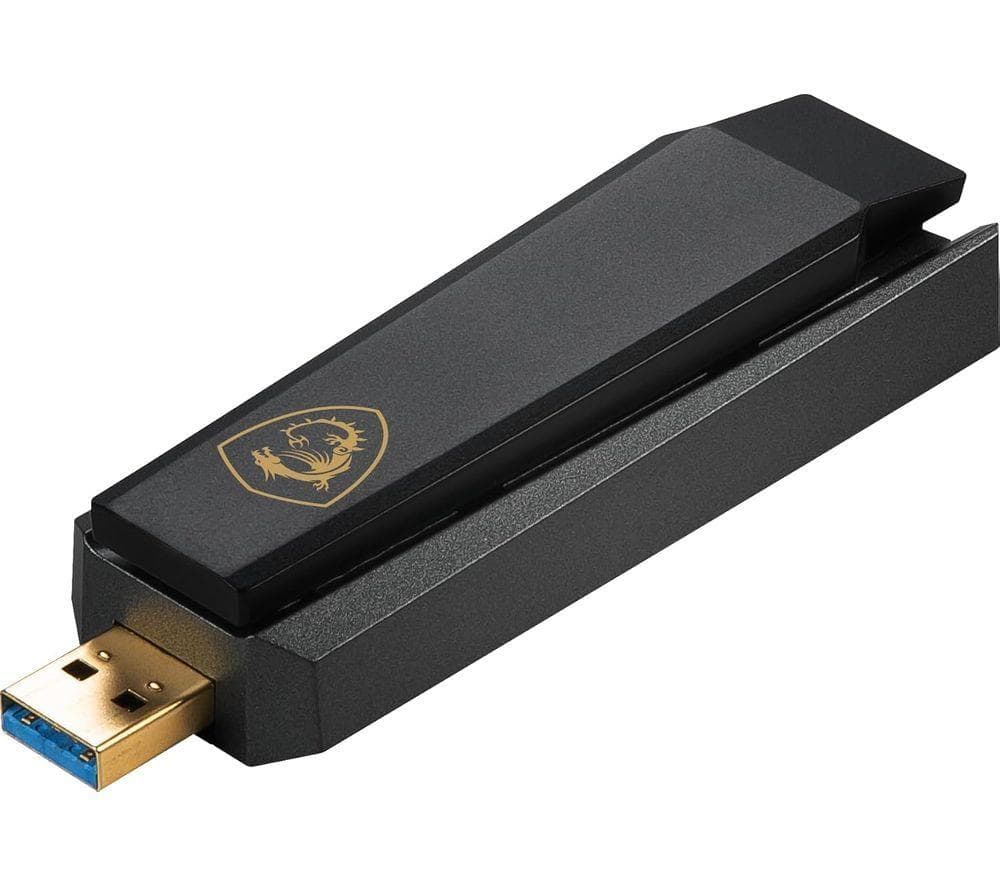 MSI AXE5400 USB Wireless Adapter - Tri-band
