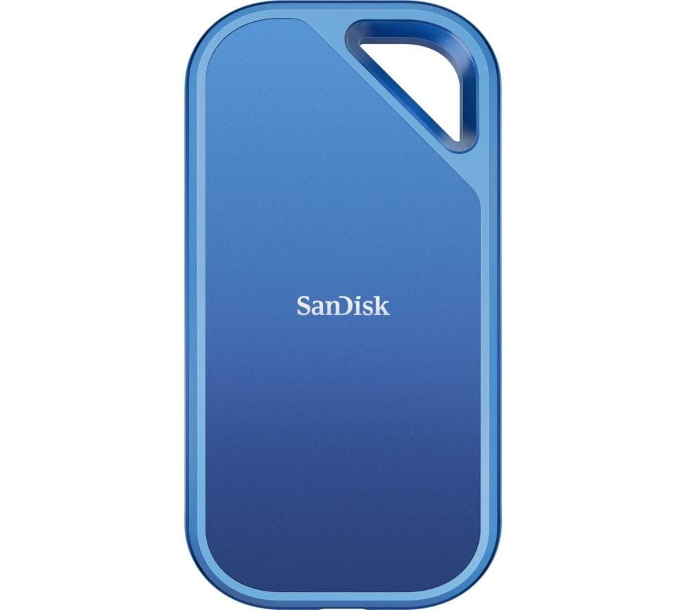 SANDISK Creator PRO Portable External SSD - 1 TB, Blue, Blue