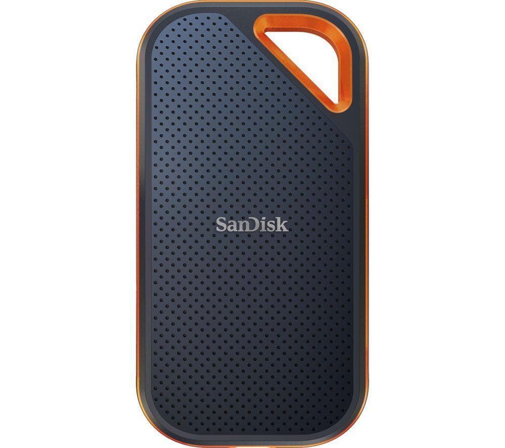 SANDISK Extreme PRO Portable External SSD - 1 TB, Black, Black