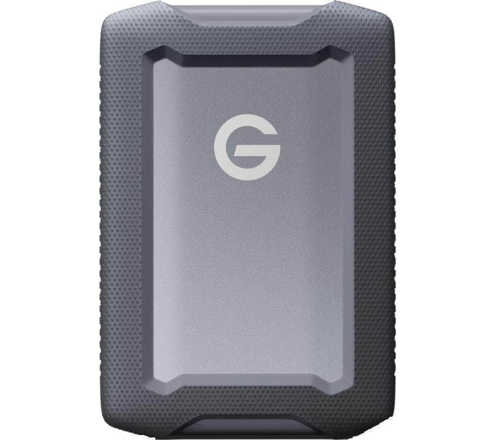 SANDISK G-DRIVE ArmorATD Portable Hard Drive for Mac - 2 TB, Grey, Silver/Grey
