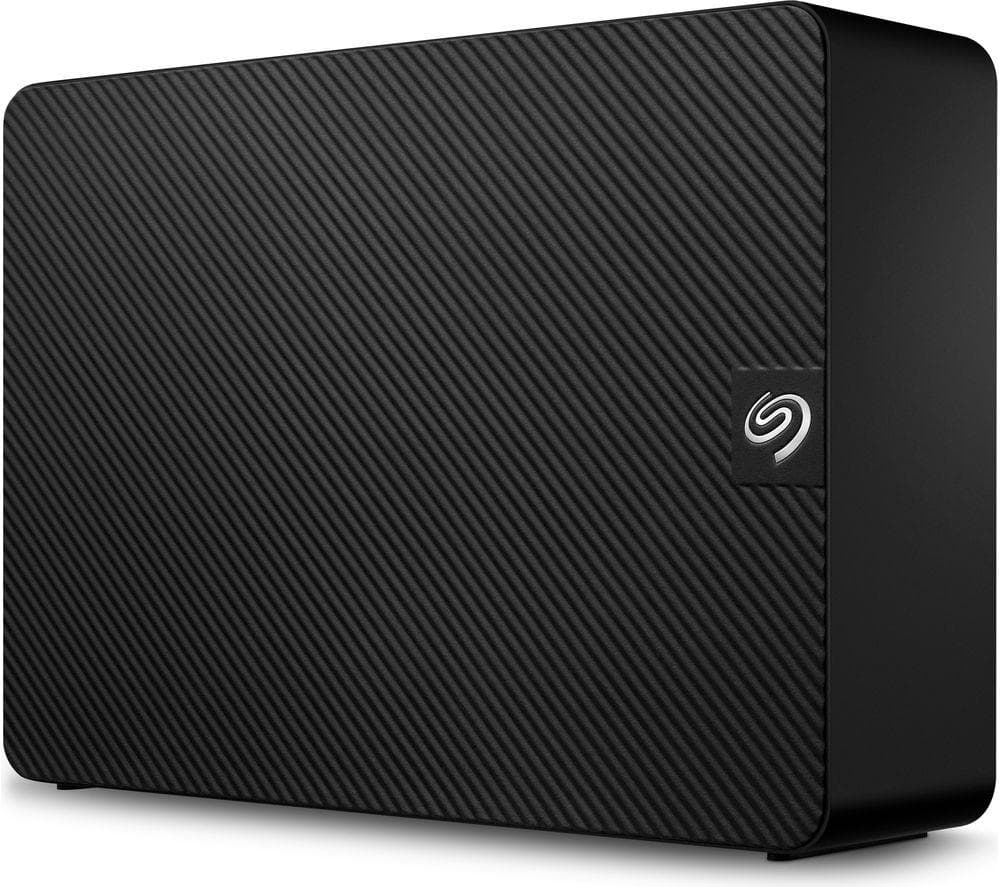 SEAGATE Expansion Desktop External Hard Drive - 16 TB, Black, Black