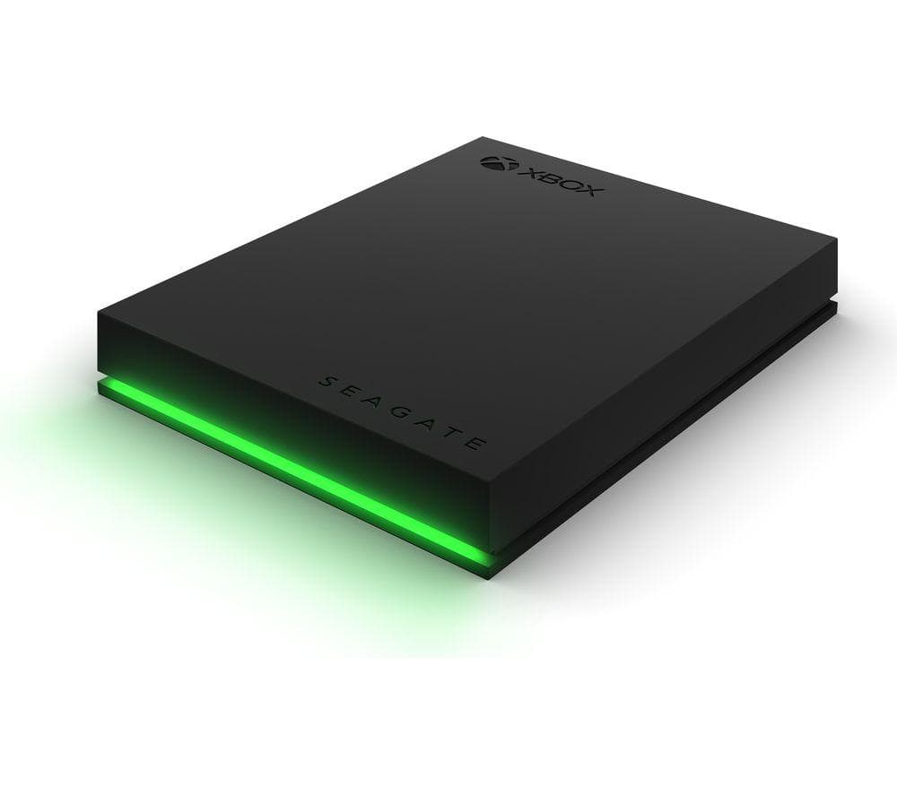 SEAGATE Gaming Hard Drive for Xbox - 2 TB, Black, Black