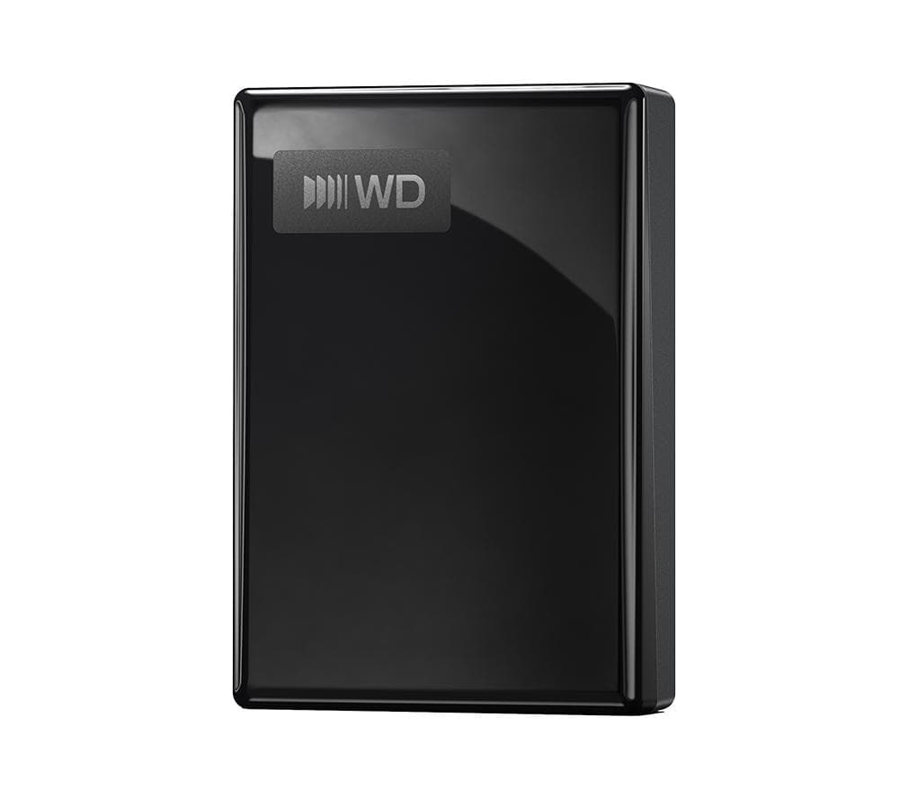 WD My Passport Portable Hard Drive - 6 TB, Black, Black