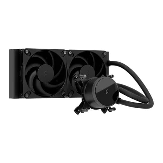 Fractal Design Radius 240 All-in-One Liquid CPU Cooler - Black - FD-W-RA1-2401
