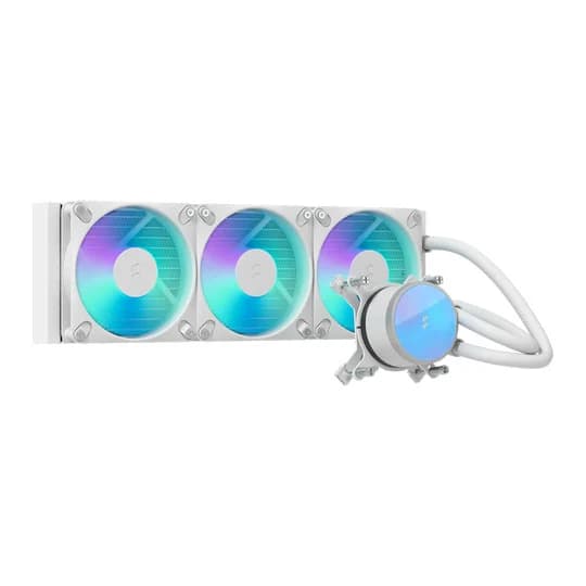 Fractal Design Radius 360 RGB AIO CPU Cooler, White
