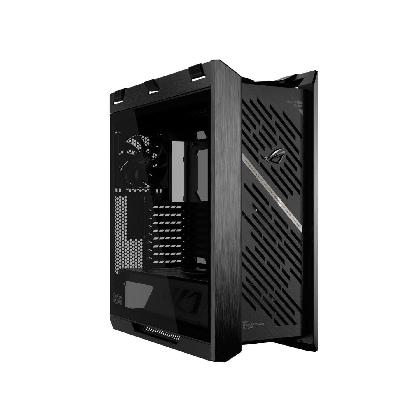 ASUS ROG STRIX HELIOS II Full Tower Gaming Case Tempered Glass ARGB High Airflow USB-C Black - 90DC00W0-B39000