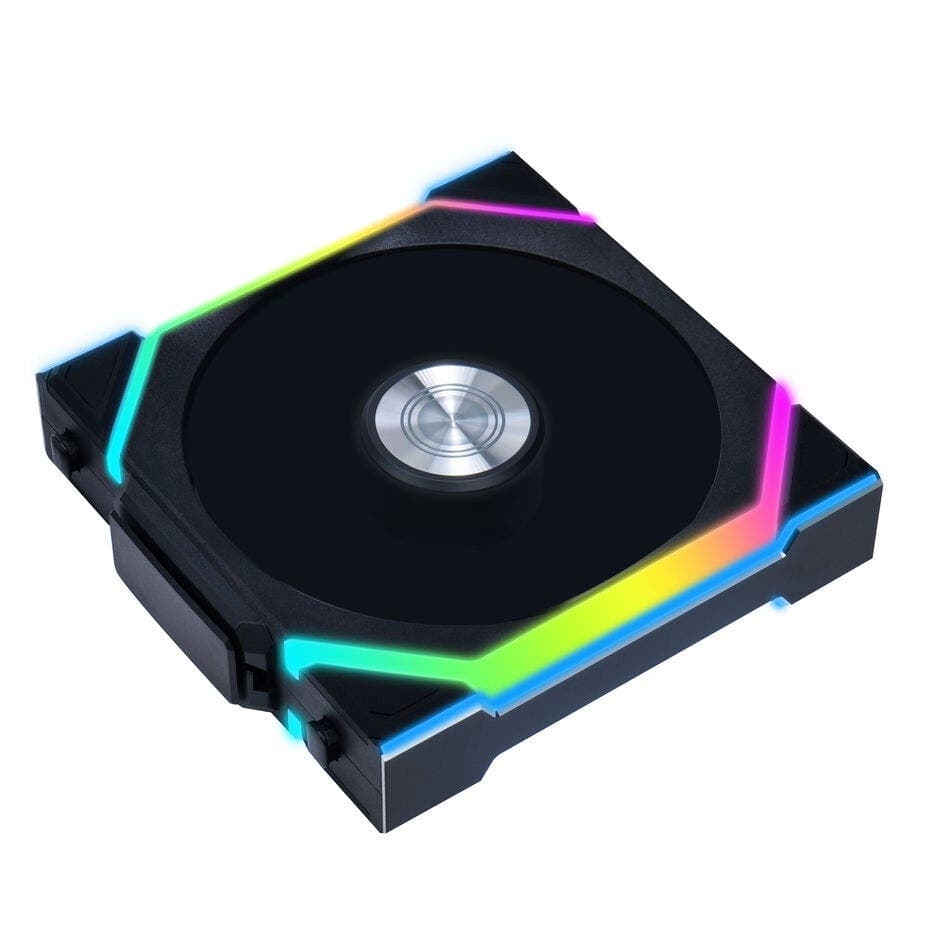 Lian Li UNI SL WIRELESS RGB 120mm Fan - Black - 12SL1W1B