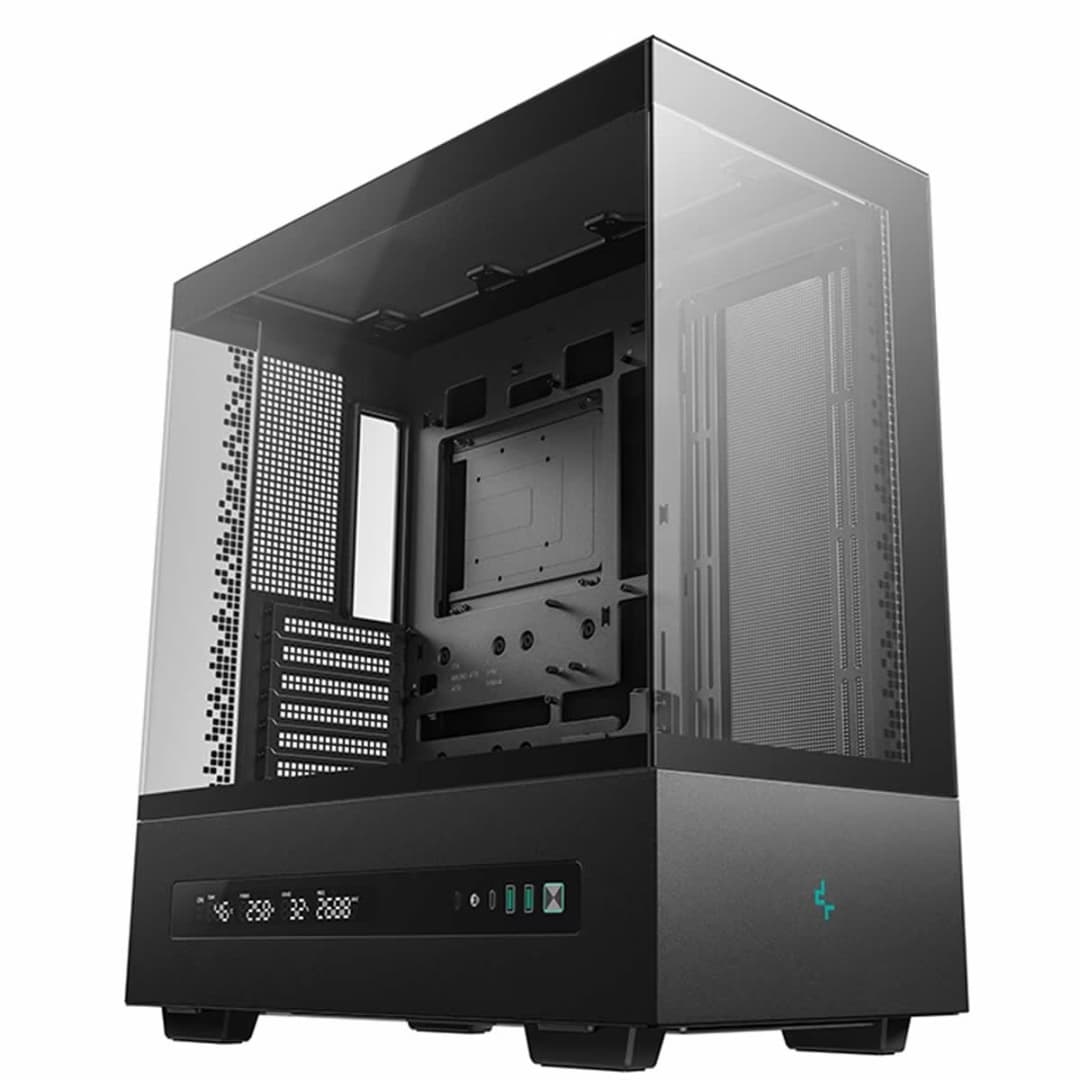 DeepCool CH690 Digital ATX Mid Tower PC Case - Black - R-CH690LCD-BKNNA0D-G
