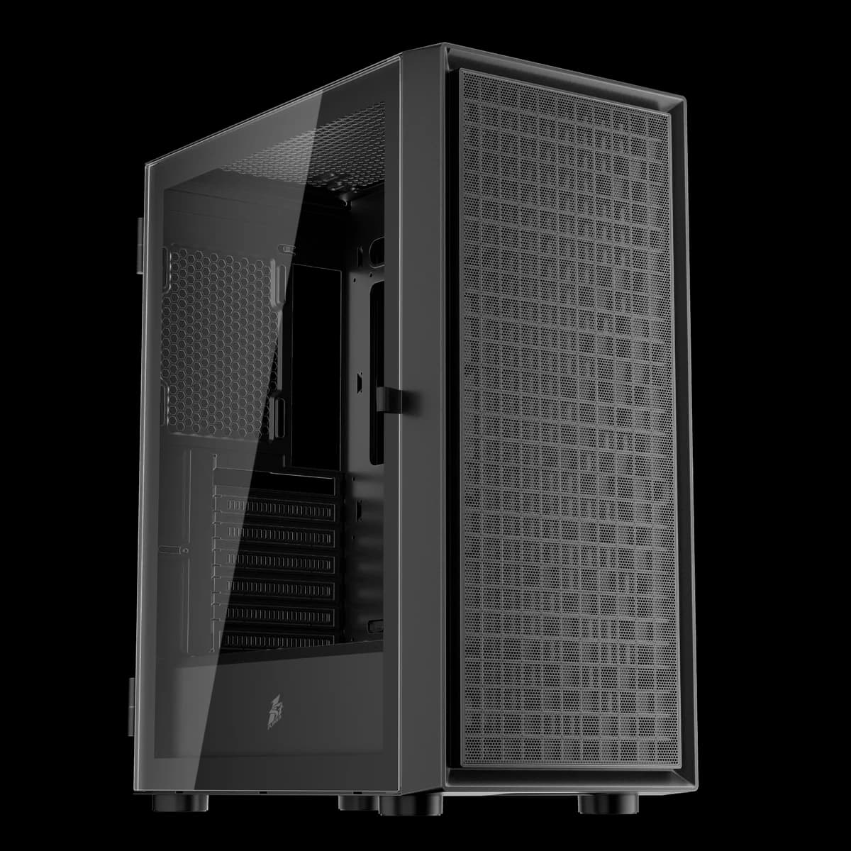 1st Player Go6 ATX Mid Tower Case in Black
