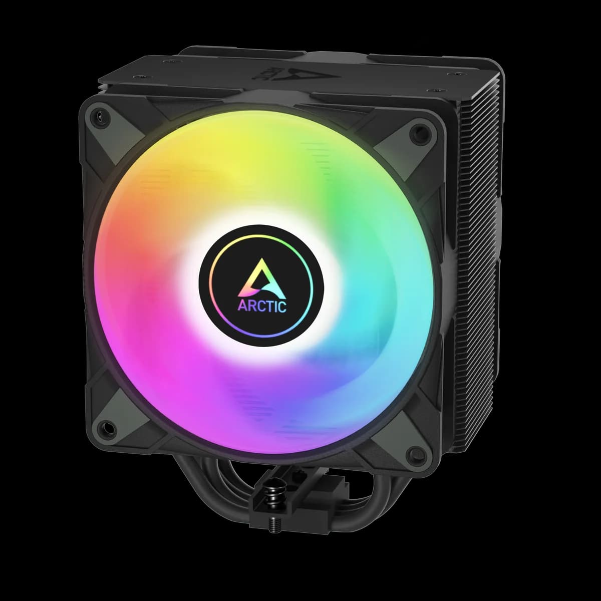 Arctic Freezer 36 A-RGB Black Multi Compatible Tower CPU Cooler with A-RGB