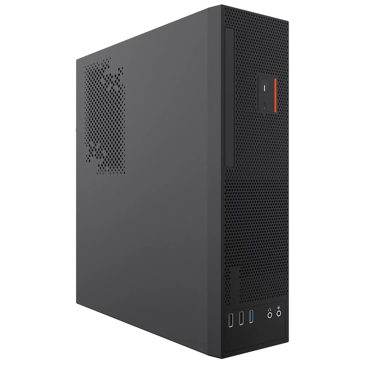 CiT S8-300 SFF mATX Desktop Case in Black with 300W PSU