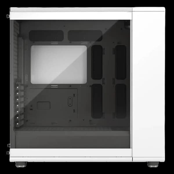 Fractal Design North XL Clear TG Full Tower Case - Chalk White