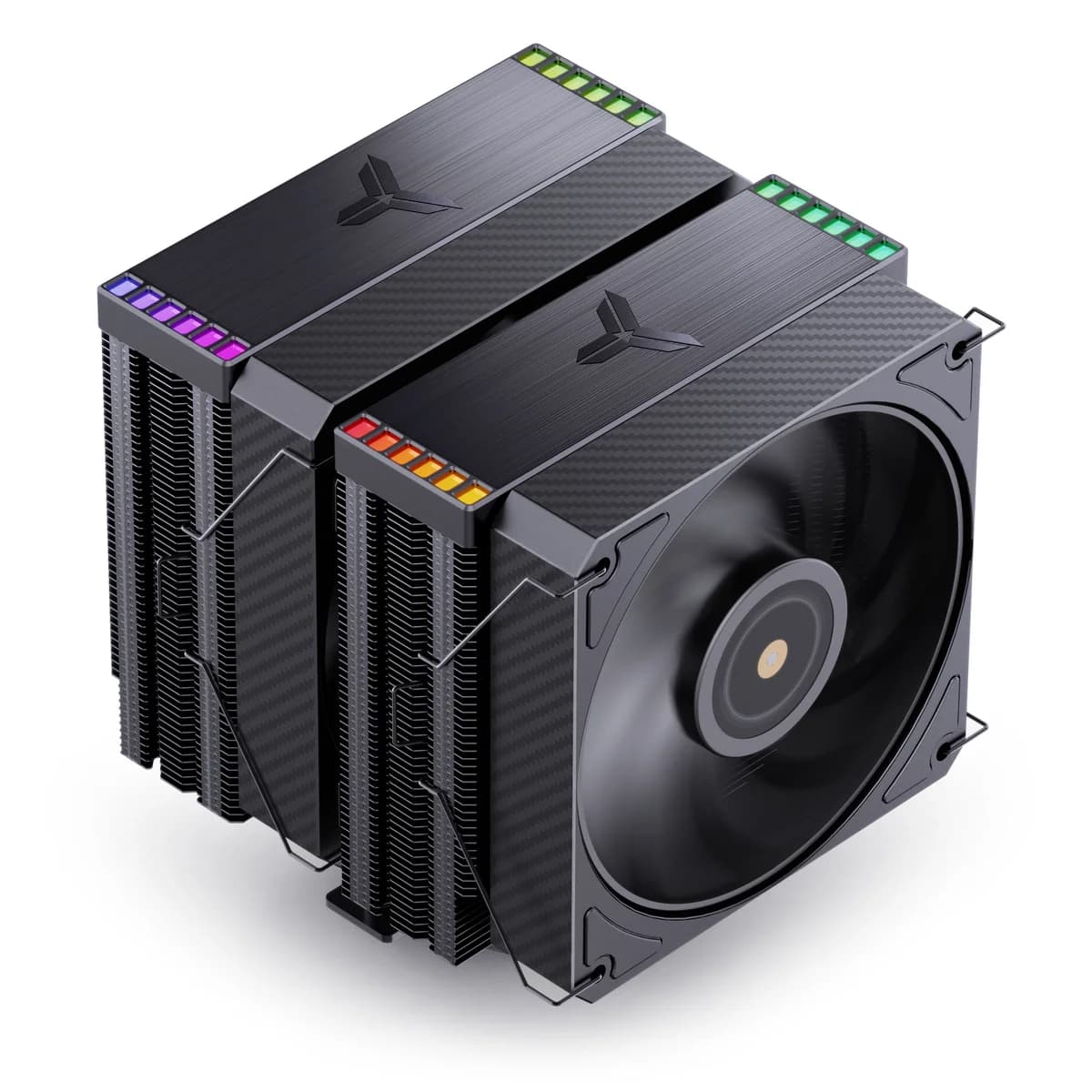 Jonsbo HX6280 RGB Black Dual Tower CPU Cooler - 130mm
