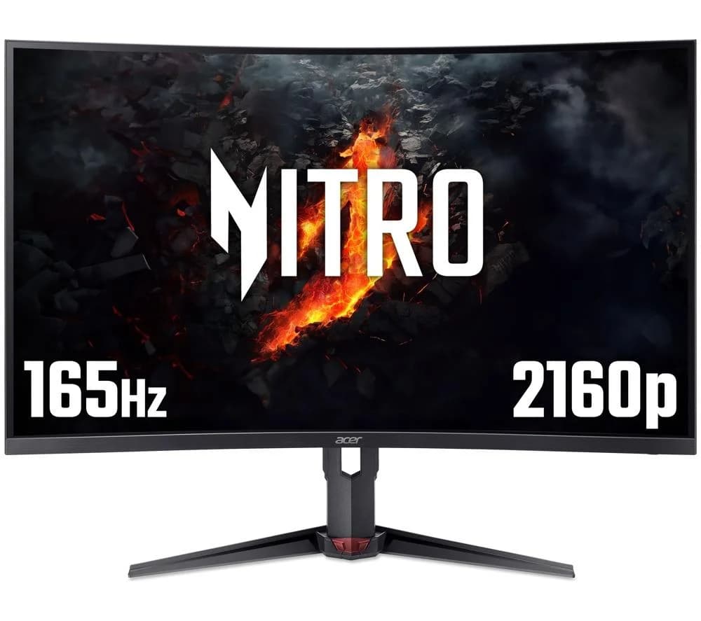 ACER Nitro XZ323QKP1 4K Ultra HD 31.5" Curved VA LCD Gaming Monitor - Black