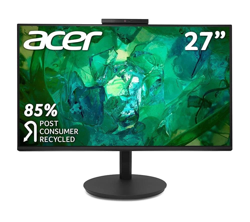 ACER Vero CB272D6 120 Hz Full HD 27" IPS LCD Monitor with Webcam - Black