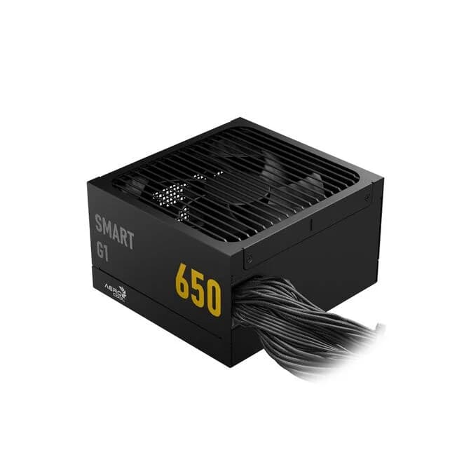Aerocool SMART G1 650W ATX 3.1 PCIe 5.1 80 Plus Gold Power Supply