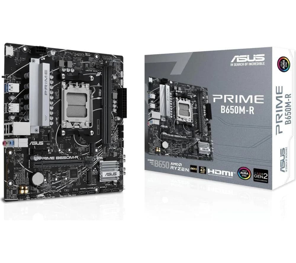 Asus Prime AMD B650M-R DDR5 Micro-ATX Motherboard - 90MB1H30-M0EAY0