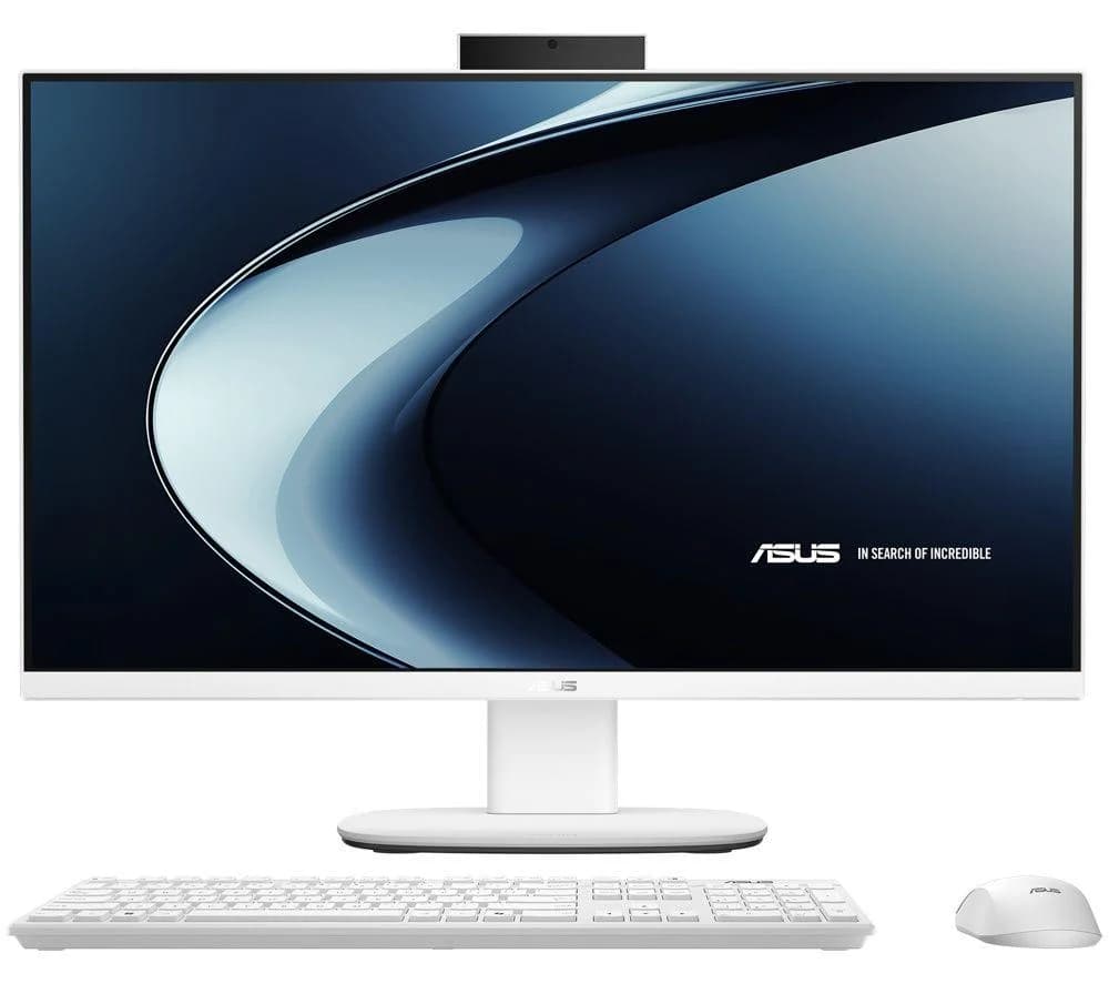 ASUS V470VAK 27" All-in-One PC - Intel Core 5 Processor 210H, 1 TB SSD, White