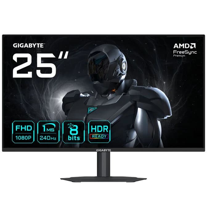 GIGABYTE G25F2A FHD 24.5 Inch 240Hz 1ms SS IPS Gaming Monitor