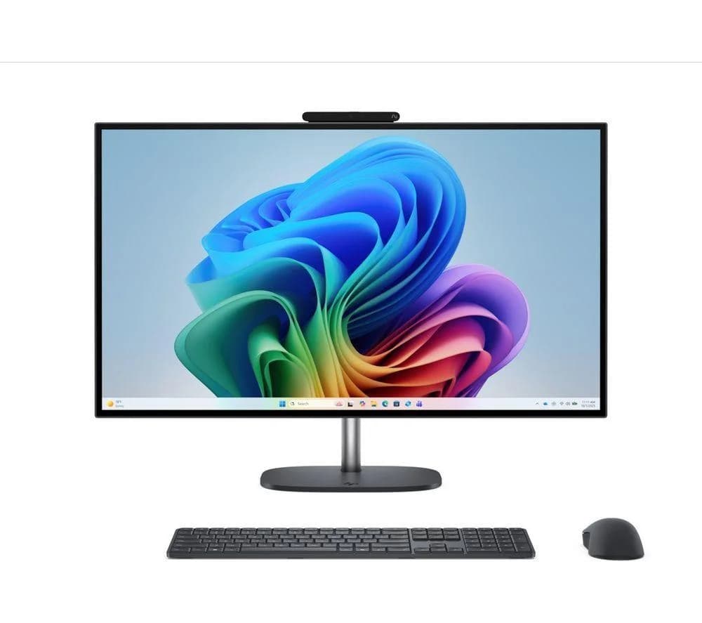 HP OmniStudio X Next Gen AI 27" All-in-One PC - Intel Core Ultra 5, 512 GB SSD, Eclipse Grey, Silver/Grey