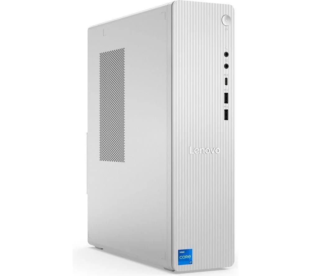 LENOVO IdeaCentre Desktop PC - Intel Core i5, 1 TB SSD, Grey, Silver/Grey