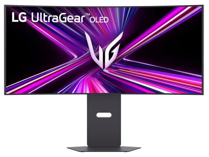 LG UltraGear GX9 34GX900A-B Quad HD 34" Curved WOLED Gaming Monitor - Black