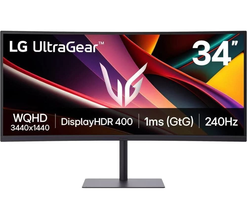 LG 34G630A-B 34 inch Ultra Wide QHD 240Hz USB-C Monitor