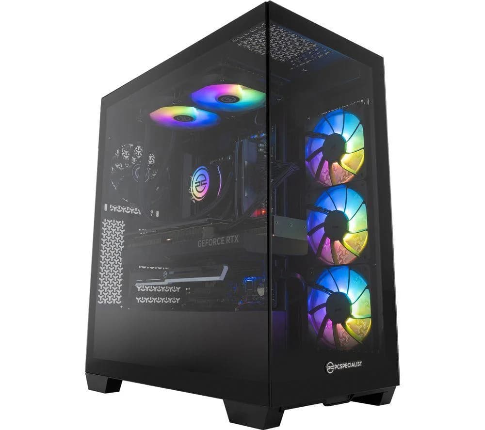 PCSPECIALIST Nexa 910 Gaming PC - Intel Core i7, RTX 5080, 2 TB SSD, Black