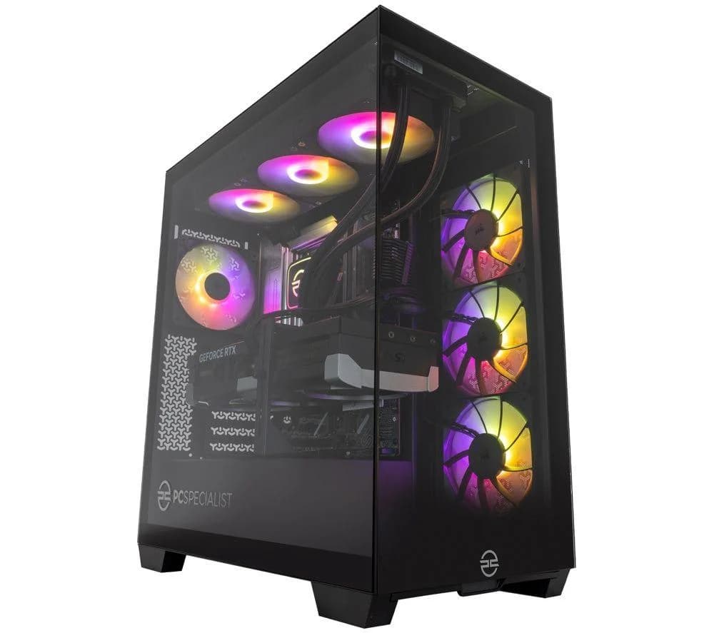 PCSPECIALIST Nexa 992 Gaming PC - AMD Ryzen 9, RTX 5090, 4 TB SSD, Black