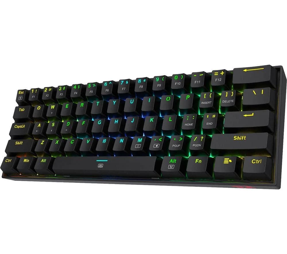 REDRAGON K630 DRAGONBORN 60% Wired RGB Gaming Keyboard - Black
