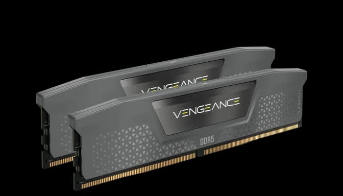 Corsair Vengeance EXPO/XMP 16GB (2X8GB) DDR5 C36 6000MHz Dual Channel Kit - Grey