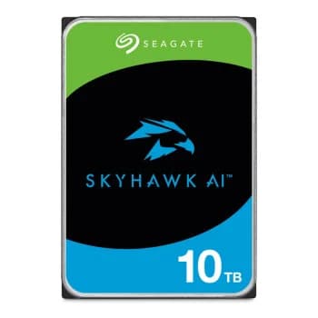 Seagate Skyhawk AI 10TB 7200RPM 256MB Surveillance SATA 6Gb/s 3.5" Hard Drive - ST10000VE001