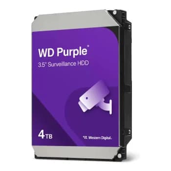 WD Purple 4TB 5400RPM 180MB/s 3.5 Inch SATA Surveillance Hard Drive - WD44PURZ